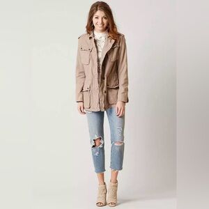 Free People Tan Not Your Brother’s Jacket - Rose (Tan)